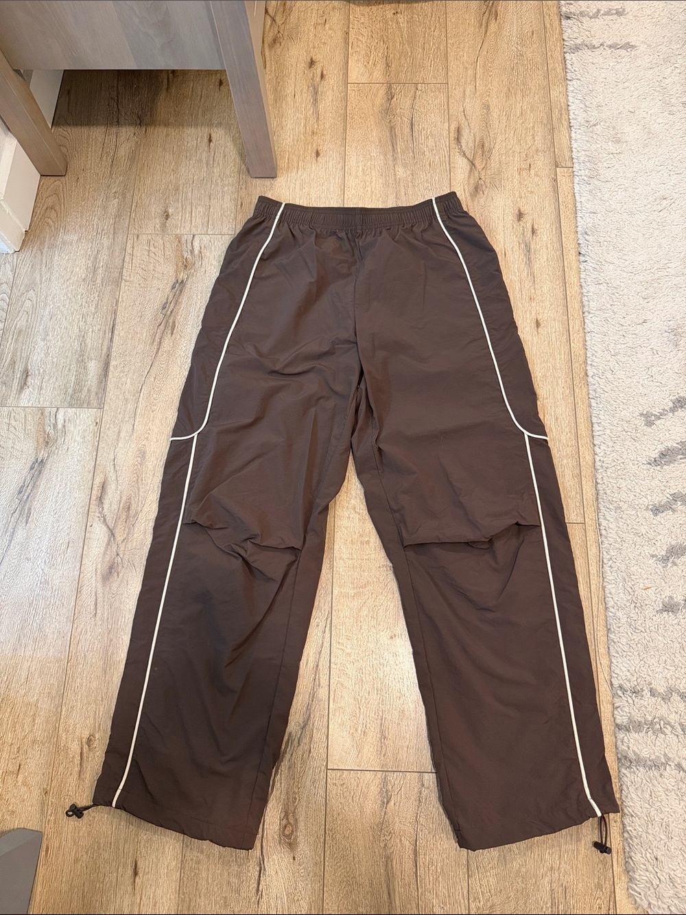 BDG Brown Trim Track / Warm Up Sweat Pant